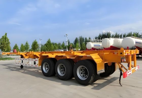 Контейнерный трейлер с 50 тоннами полезной нагрузки и весом 6,5 тонны