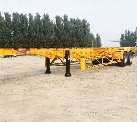 Прицеп для грузовых грузовых автомобилей на 2/3 оси для грузовых контейнеров на 20 и 40 футов