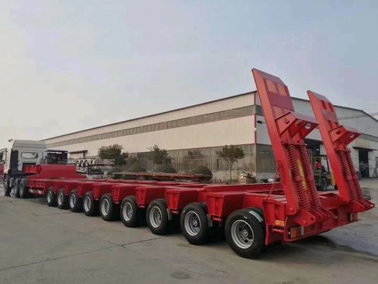 WS 120-тонный прицеп для грузовиков идеальный полуприцеп для перевозки большого оборудования