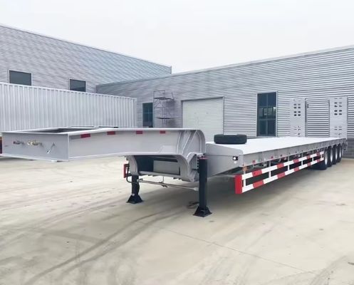 Гидравлические лестницы для грузовых автомобилей с низким покрытием прицепов для перевозки тяжелого оборудования 13000x2500x1100