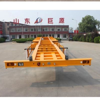 Wosheng Customized Color 2 3 4 Axles Truck Skeleton Полуприцеп для погрузки контейнеров
