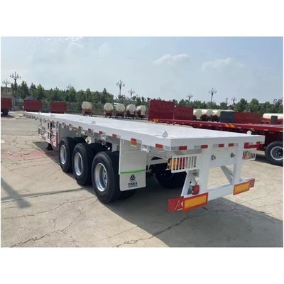 40ft 60 Ton Flatbed Semi-Trailer для организации транспортировки строительных материалов