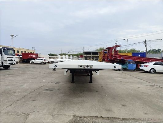 40ft 60 Ton Flatbed Semi-Trailer для организации транспортировки строительных материалов