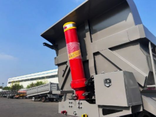 40-80-тонный задний полуприцеп с Q345B/T700 стальной основной балки и низким содержанием