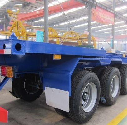 Тяжелая грузовая посадка трехосная 20ft 40ft 45ft 48ft контейнер скелет полуприцеп
