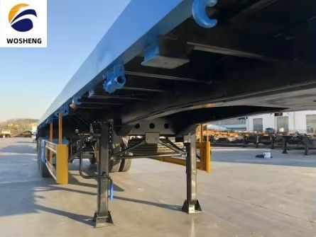 Механическая подвеска 40 FT полуприцеп для перевозок тяжелых машин
