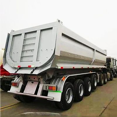Wosheng 3 Axles 930*250*345M полуприцеп для транспортировки руды 2024 Дэмп полуприцеп