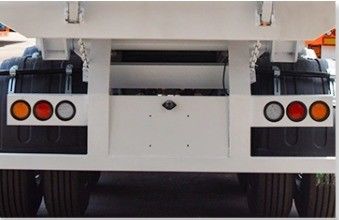 Wosheng 3 Axles 930*250*345M полуприцеп для транспортировки руды 2024 Дэмп полуприцеп