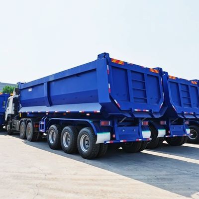 Wosheng Customized Dump Style Rear Dump Semi Trailer Tipper Tipping Semi Truck Trailers (Вошэнг) - специально разработанный грузовик для грузовых автомобилей