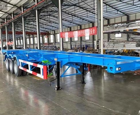 20ft Container Platform Trailer Skeleton Semi Trailer Chassis для транспортировки контейнеров