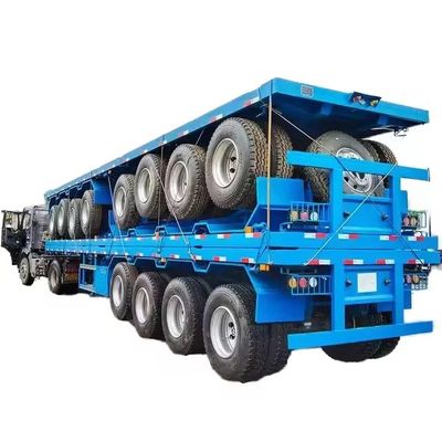 Плоскоподвижный полуприцеп для транспортировки контейнеров 3 оси шина 12R22.5 12400*2610*1550 мм