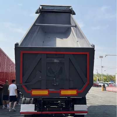 Максимальная полезная нагрузка 30000 кг Задняя грузовик с загрузкой в форме U полуприцеп с наклоном