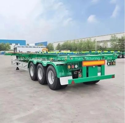 90 w мм*13/16 толщина мм*10 слой листья весна 40ft скелет полуприцеп для контейнера