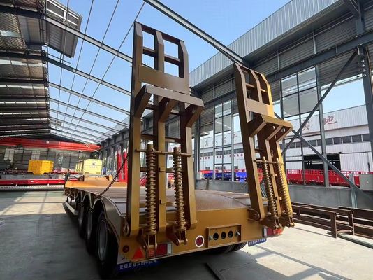 Прицеп с низкой грузоподъемностью 40-100 тн для безопасной перевозки тяжелого оборудования