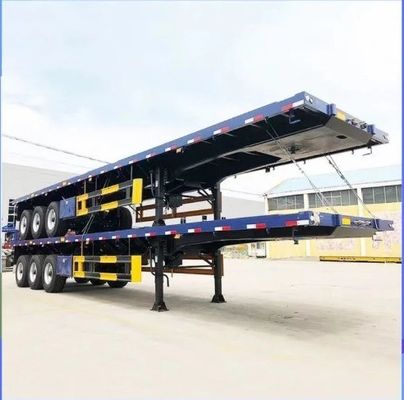 60T вместимостью 2 оси 3 оси верхний 1 прицеп грузовика полуприцеп для 20ft контейнера