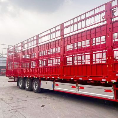 Тяжелая стальная стоянка высокий забор грузовой полуприцеп 50-70 тонн 12400x2500x3650 мм