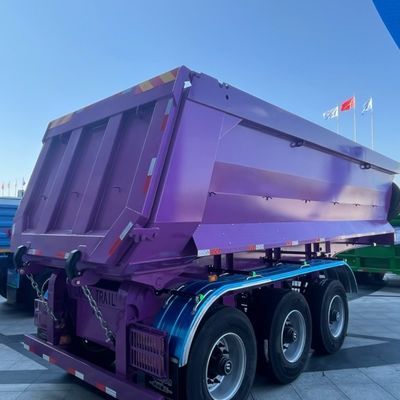 Сталь/нержавеющая сталь U-образный задний откидной полуприцеп 9300x2500x3450 мм