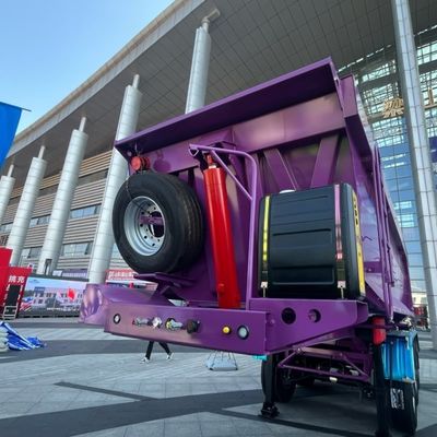 Сталь/нержавеющая сталь U-образный задний откидной полуприцеп 9300x2500x3450 мм