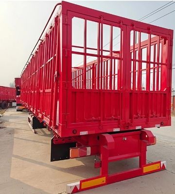 SAF Two Speed Leaf Spring Livestock Trailer для перевозки полуприцепов с препятствиями