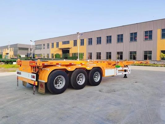 Первое место в рейтинге 3 Axle Container Skeleton Trailer с сталью и 28тонной посадкой