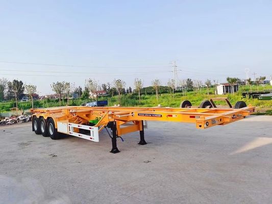 Первое место в рейтинге 3 Axle Container Skeleton Trailer с сталью и 28тонной посадкой