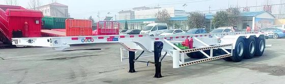 Тип 2 Оси 3 Оси 4 Оси 60T полезный груз скелет полуприцеп для 20ft 40ft контейнера