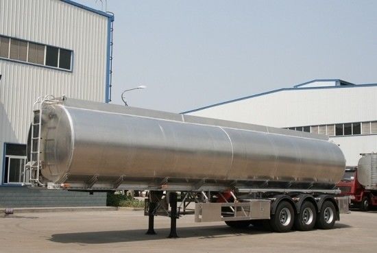 Стандартная 28-тонная посадочная машина Wosheng полуприцеп для нефтяного/водяного/молочного/бензинового бака