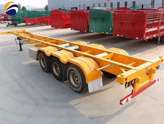Механическая подвеска скелет контейнерный трейлер для 20ft 40ft 45ft контейнеров