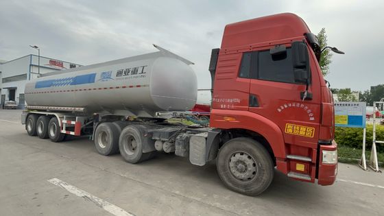 Прицеп с тремя осями для топливных баков с емкостью 30000-50000 л и формой эллипса, сертифицированный OTTC