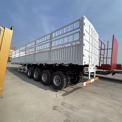 3 оси 60 100 тонн Транспорт Ферма Грузы Строительные материалы Забор полуприцеп верхний слой- сталь