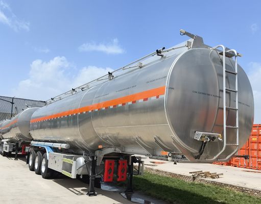 WS Shandong Customise 55cbm Fuel Truck Trailer в Африке с максимальной полезной нагрузкой 60 тонн
