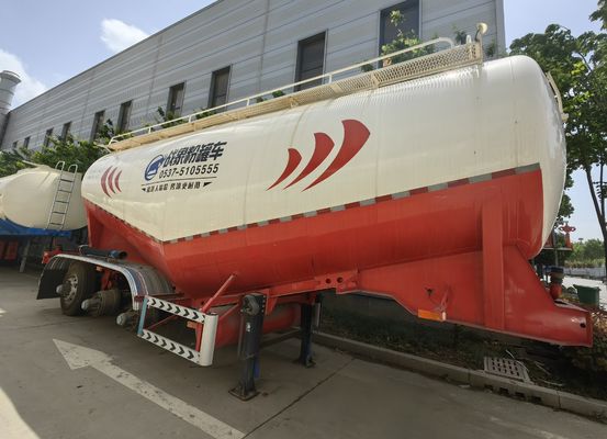 Танк полуприцеп настраиваемый алюминиевый сыпный цемент пневматический для работы грузовиков