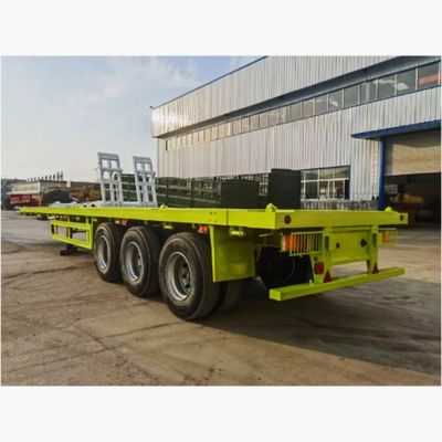 Полуприцеп с пучком Q345b для перевозки грузов весом 50-70 т 12500x2500x1600-3100 мм