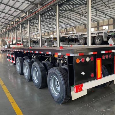 Полуприцеп с пучком Q345b для перевозки грузов весом 50-70 т 12500x2500x1600-3100 мм