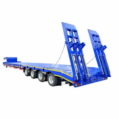 60 тонн 2&quot;/3.5&quot; JOST King Pin 3 Axle Lowboy Loader Lowbed Semi Trailer для тяжелой работы