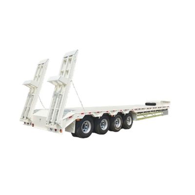 60 тонн 2&quot;/3.5&quot; JOST King Pin 3 Axle Lowboy Loader Lowbed Semi Trailer для тяжелой работы