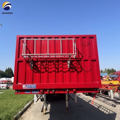 Прицеп для перевозки скота 40FT 3 оси Хранилищный забор полуприцеп для африканского рынка