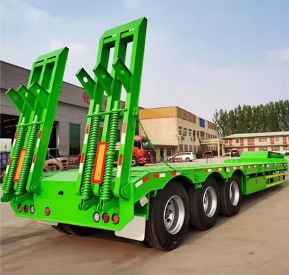 Ключевое поле Q345B / T700 Стальной 40-тонный прицеп для тяжелого груза