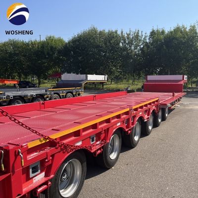 FUWA/JOST/WOSHENG Посадочная установка 50 тонн 60 тонн Гидравлический полуприцеп с гусиной шеей