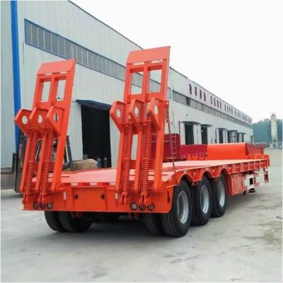FUWA/JOST/WOSHENG Посадочная установка 50 тонн 60 тонн Гидравлический полуприцеп с гусиной шеей