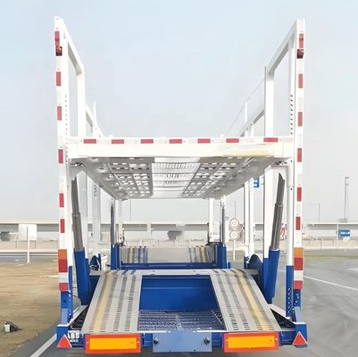Прицеп для грузовых автомобилей 25-60 тонн 2 или 3 оси Транспортный полуприцеп для автомобилей для клиентов Необязательно