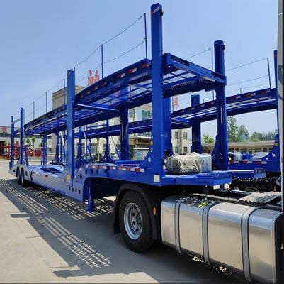 Прицеп для грузовых автомобилей 25-60 тонн 2 или 3 оси Транспортный полуприцеп для автомобилей для клиентов Необязательно