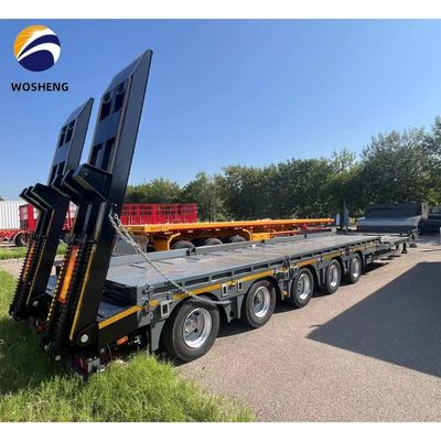 30-150 т. Прицеп для грузовых автомобилей полуприцеп с низкой кроватью Lowboy полуприцеп для тяжелого оборудования