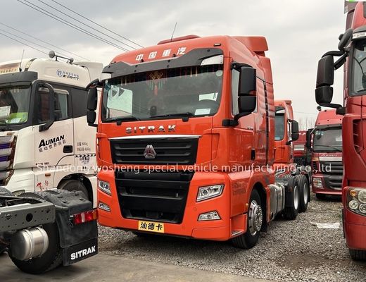 SINOTRUK Использованный SITRAK G7 480 л.с. AMT Коробка передач 6x4 Тип дисковый тормоз 10 колес Грузовик голова тракторный прицеп