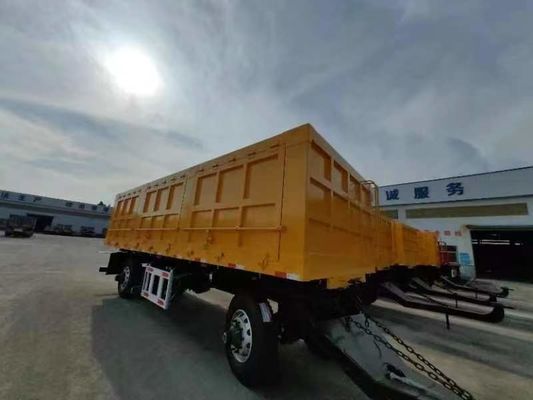 500 мм Высота Q345 Углеродистая стальная тяга Долли полный трейлер для 40-100 тонн груза