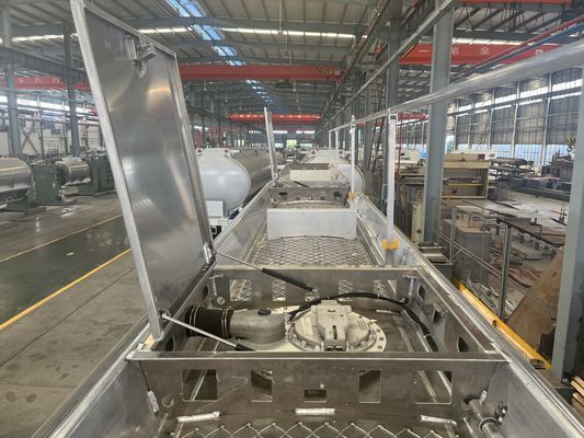 конструкция 15000L 60000L 2/3/4 осей топливное масло Бензин/керосин/дизельный бак полуприцеп