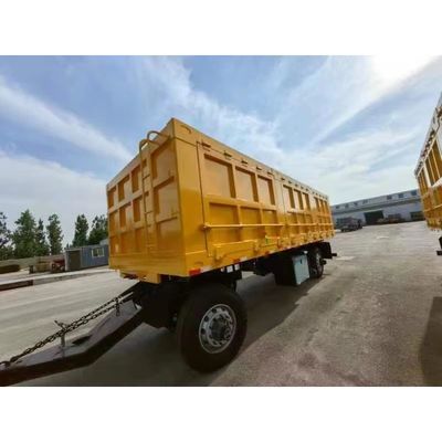 WOSHENG 2 Axles Cargo Transport полный прицеп с тяговой стойкой и по запросу клиента