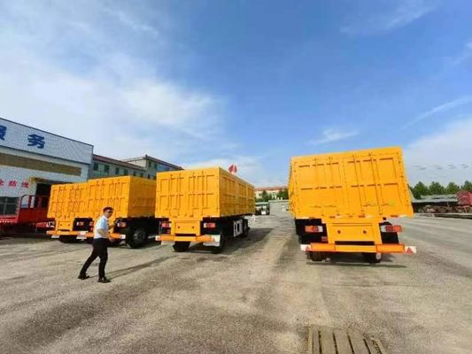 WOSHENG 2 Axles Cargo Transport полный прицеп с тяговой стойкой и по запросу клиента