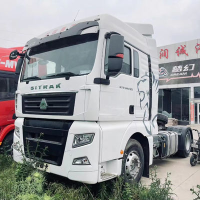 Ситрак G7W 4x2 6x4 Euro6 Дизельный тракторный грузовик с воздушной подвеской и ручной трансмиссией