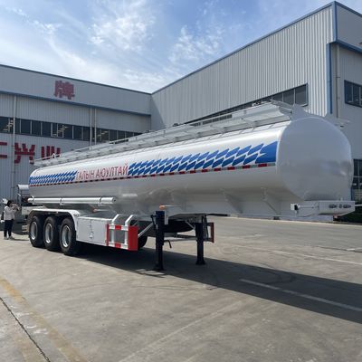 Прямая продажа 42/45cbm Нержавеющая сталь топливный бак полуприцеп и 11500x2500x3900 мм